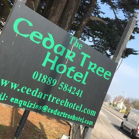 Cedar Tree Hotel Rugeley Exterior foto