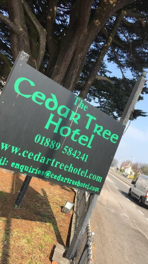 Cedar Tree Hotel Rugeley Exterior foto